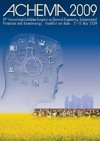 Achema 2009: 29th International Exhibition-Congress on Chemical Engineering, Environmental Protection and Biotechnology